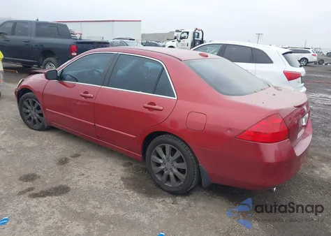 2007 Honda Accord 3.0 Ex из США, поврежденный, VIN 1HGCM66547A096356